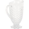 Clayre & Eef 6GL5027 Kruik Glas Transparant 20x13x24 cm 1100 ml
