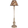 Clayre & Eef 5LMC0043 Tafellamp Ø22x71cm Ijzer Antiek Beige Bruin E27 60W