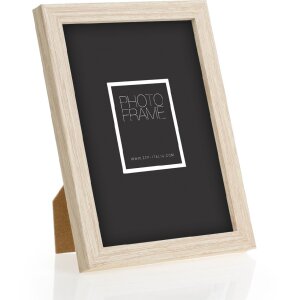 ZEP houten lijst hal 10x15 tot 20x30 cm wit bruin naturel blokprofiel helder glas