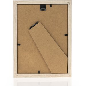 ZEP houten lijst hal 10x15 tot 20x30 cm wit bruin naturel blokprofiel helder glas