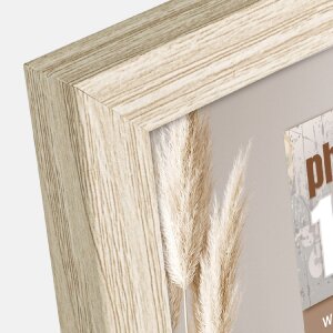 ZEP houten lijst hal 10x15 tot 20x30 cm wit bruin naturel blokprofiel helder glas