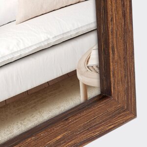ZEP houten lijst hal 10x15 tot 20x30 cm wit bruin naturel blokprofiel helder glas