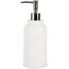 Clayre & Eef 65874 Zeepautomaat Wit Polyresin Ø 8x21 cm 350 ml