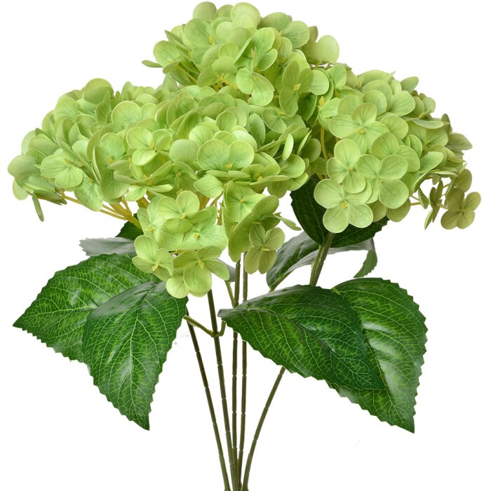 Clayre & Eef 6PL0347GR Kunstbloem Groen 23x23x45 cm Kunststof