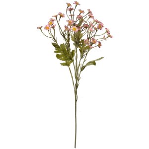 Clayre & Eef 6PL0348PA Decoratieve Tak met Bloemen Roze Groen 23x17x60 cm
