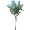 Clayre & Eef 6PL0351BL Decoratie Tak Bloemen Blauw Groen 15x15x32 cm