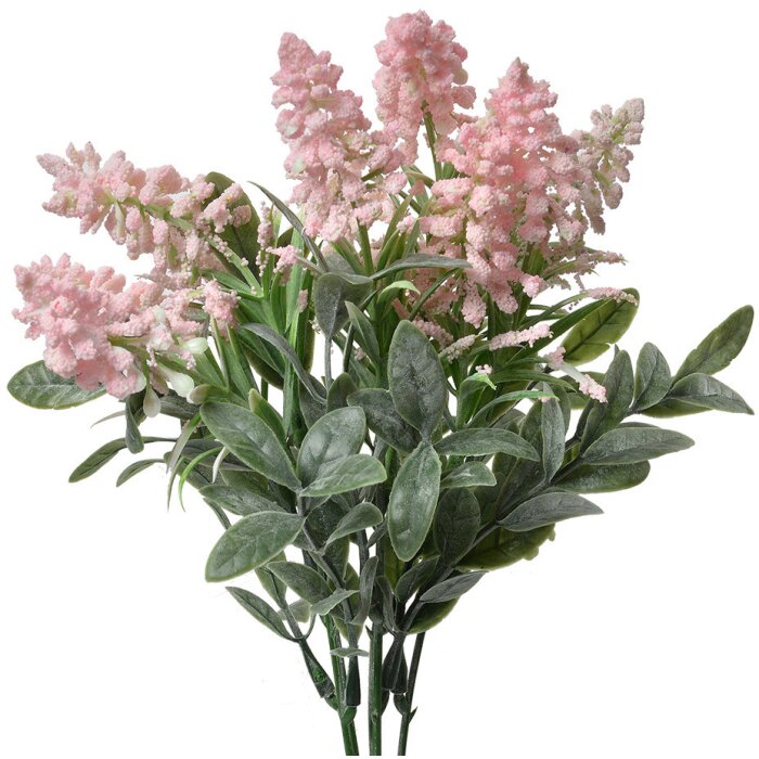 Clayre & Eef 6PL0351P Decoratie tak roze bloemen 15x15x32 cm