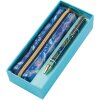 Goldbuch set favoriete pen & potloodetui Natures Melody Blauw geschenkverpakking