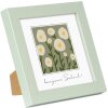 Goldbuch houten lijst Aura 10x10 cm Peppermint echt hout MDF standaard helder glas