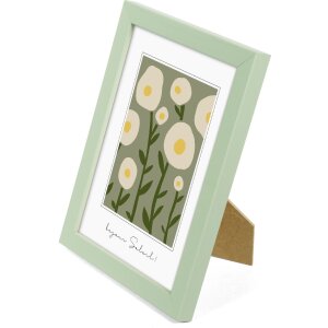 Goldbuch houten lijst Aura 13x18 cm Pepermunt echt hout met standaard