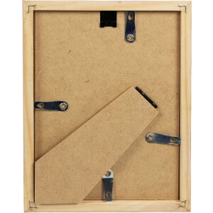 Goldbuch houten lijst Aura 13x18 cm beige echt hout met voet en helder glas