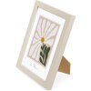 Goldbuch houten lijst Aura 13x18 cm beige echt hout met voet en helder glas