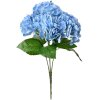 Clayre & Eef 6PL0347BL Kunstbloem Blauw Groen 23x23x45 cm Kunststof