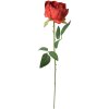 Clayre & Eef 6PL0366R Kunstbloem Roos Rood 8x8x62 cm