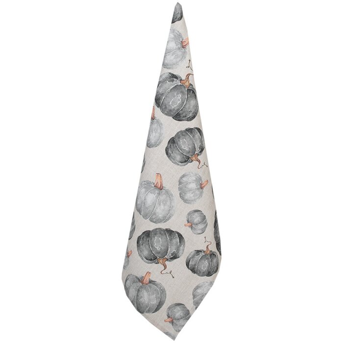 Clayre & Eef CSP42-2 Keukenhanddoek pompoenmotief 50x70 cm