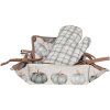 Clayre & Eef CSP47 Broodmand Pompoen Design 35x35x8 cm