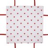 Clayre & Eef LVT47 Broodmand Harten 35x35x8 cm Rood Wit