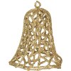 Clayre & Eef 65791 Decoratiehanger bel goudkleurig Ø 11x11 cm