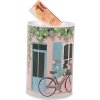 Clayre & Eef 6BL0156 Spaarpot Ø 10x15 cm