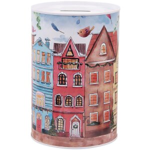 Clayre & Eef 6BL0157 Spaarpot Ø 10x15 cm