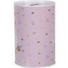 Clayre & Eef 6BL0165 Spaarpot Roze Wit Ø 10x15 cm Romantisch Zwaanmotief