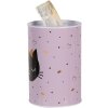 Clayre & Eef 6BL0166 Spaarpot Roze Kat Ø 10x15 cm