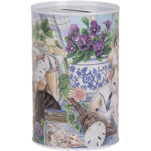 Clayre & Eef 6BL0169 Spaarpot landelijke stijl kat...