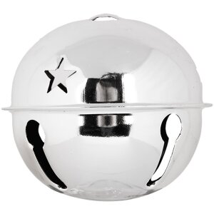 Clayre & Eef 6Y5727M Decoratieve bel zilver Ø...