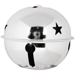 Clayre & Eef 6Y5727M Decoratieve bel zilver Ø...