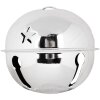 Clayre & Eef 6Y5727M Decoratieve bel zilver Ø 9 cm landelijke stijl