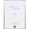 Kunst effect puzzel lijst zilver goud zwart wit 24x36 cm tot 70x100 cm