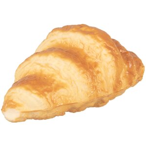 Clayre & Eef Decoratieve Croissant Bruin 13x7x5 cm Plastic