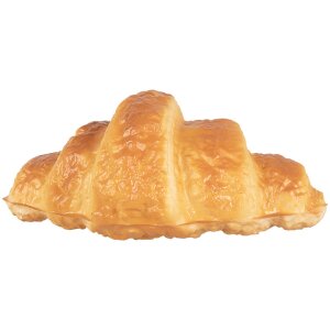 Clayre & Eef Decoratieve Croissant Bruin 13x7x5 cm Plastic