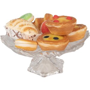 Clayre & Eef Decoratieve Croissant Bruin 13x7x5 cm Plastic