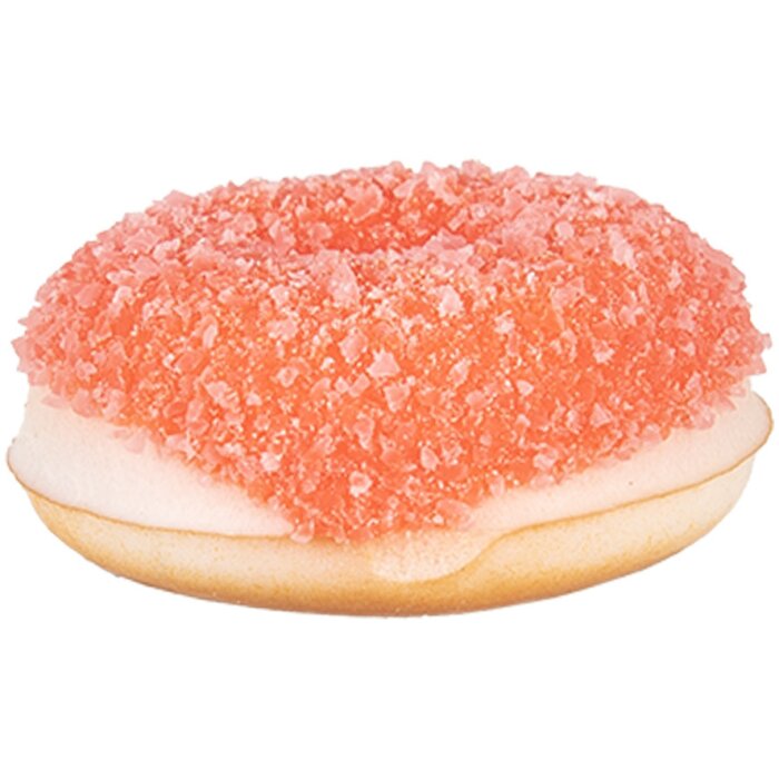 Clayre & Eef 65980P Decoratie Donut Rood Plastic Ø 6x2 cm
