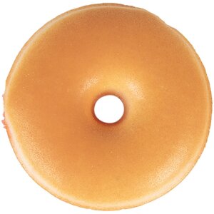 Clayre & Eef 65980P Decoratie Donut Rood Plastic Ø 6x2 cm