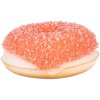 Clayre & Eef 65980P Decoratie Donut Rood Plastic Ø 6x2 cm