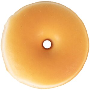 Clayre & Eef 65980Y Decoratie Donut Geel Ø 6x2 cm