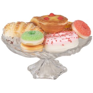 Clayre & Eef 65983 Decoratief Koekje Geel Bruin Ø 8x4 cm