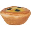 Clayre & Eef 65984 Decoratief Koekje Bruin Geel Ø 8x4 cm Kunststof