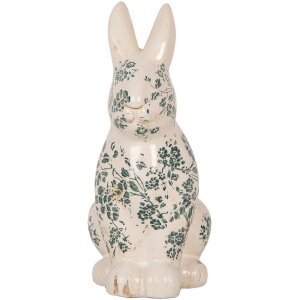 Clayre & Eef 6CE1955L Decoratief Konijn Keramiek...