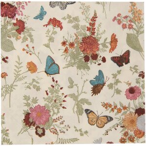 Clayre & Eef 73081 Papieren Servetten 33x33 cm Beige...