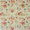 Clayre & Eef 73081 Papieren Servetten 33x33 cm Beige Roze Bloemmotief