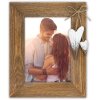 ZEP houten portretlijst Lille bruin wit 10x15 13x18 15x20 cm hart decor