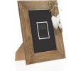 ZEP houten portretlijst Lille bruin wit 10x15 13x18 15x20 cm hart decor