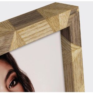 ZEP Houten Fotolijst Lisbona Natuurlijk Bruin Decoratief Helder Glas 10x15 13x18 15x20
