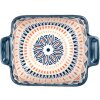 Clayre & Eef 6CEBO0185 Kom Wit Blauw Keramiek 11x8x4 cm 75 ml
