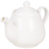 Clayre & Eef 6CETE0144 Theepot Keramiek Wit 800 ml 22x13x15 cm