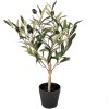 Clayre & Eef 6PL0370 Decoratieve Boom Groen Plastic 15x15x50 cm