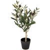 Clayre & Eef 6PL0370 Decoratieve Boom Groen Plastic 15x15x50 cm